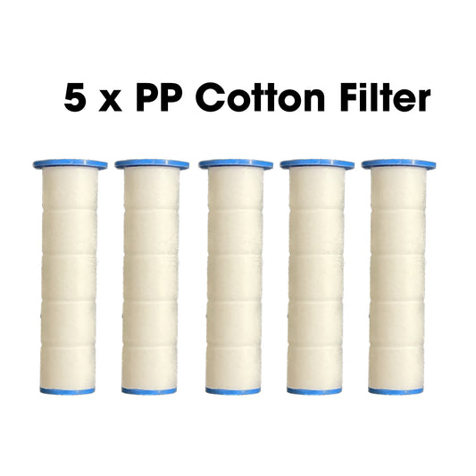 PP Cotton Filter 5 Pack